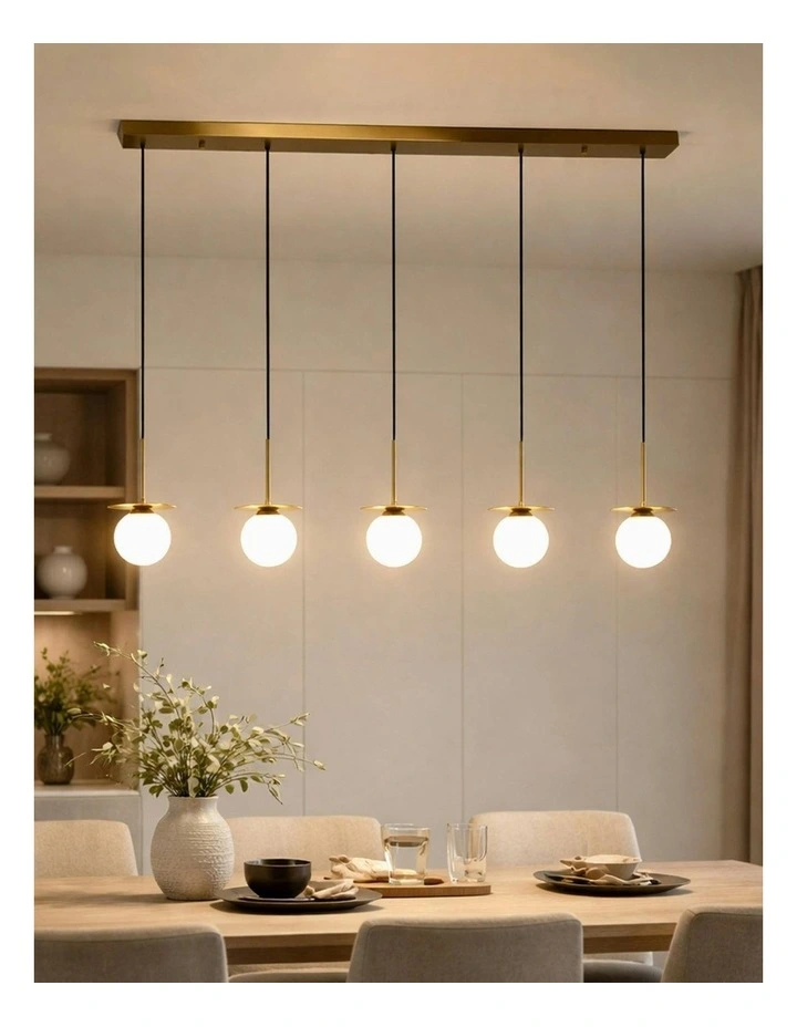 Ophelia Pendant Light in Gold image 5