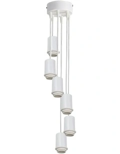 Pop Multi Drop Pendant Light in White