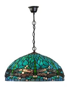 Sylvia Dragonfly Pendant Light in Multi