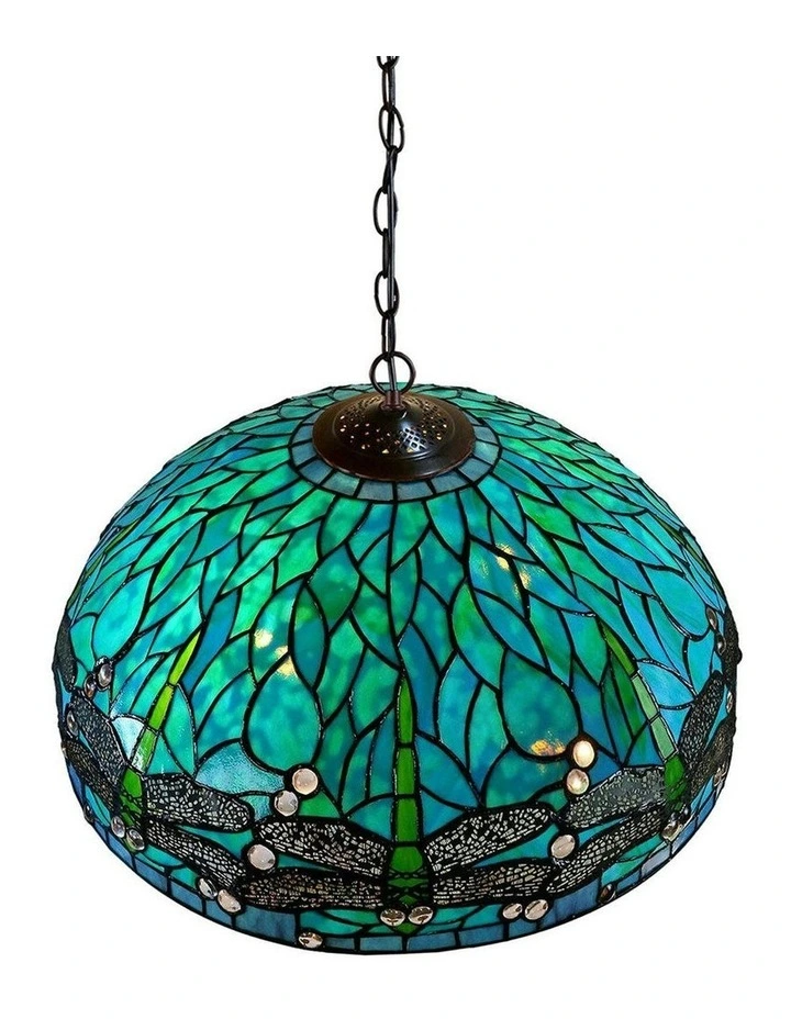Sylvia Dragonfly Pendant Light in Multi image 3