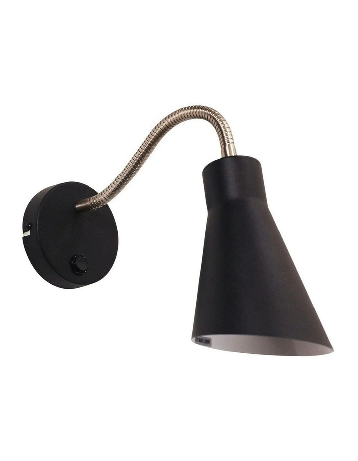 Thor Wall Light in Black image 1