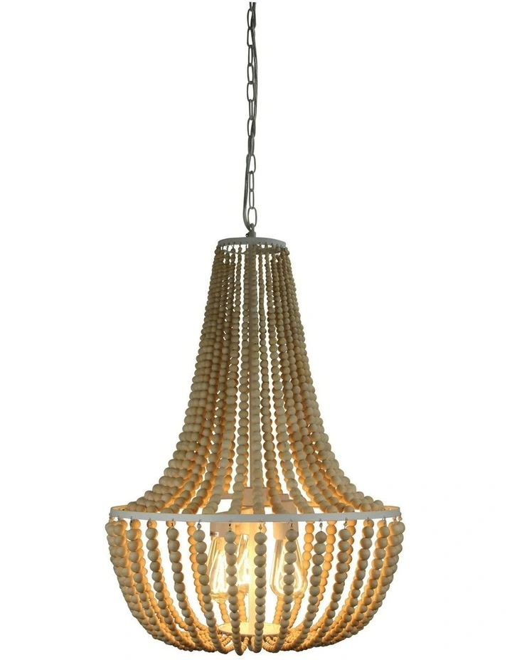Cascara 3 Pendant Light in Brown image 2