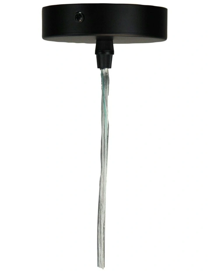 Madison Dimmable Led Pendant Light 42cm in Black image 4