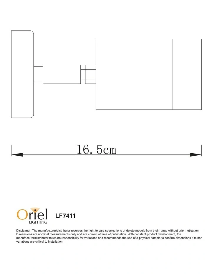 Varde LED Adjustable Spot Light Stainless Steel in Silver image 2