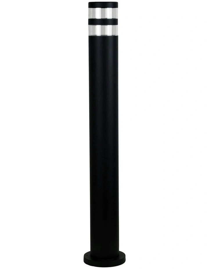 Tove Garden Bollard Light in Black image 1