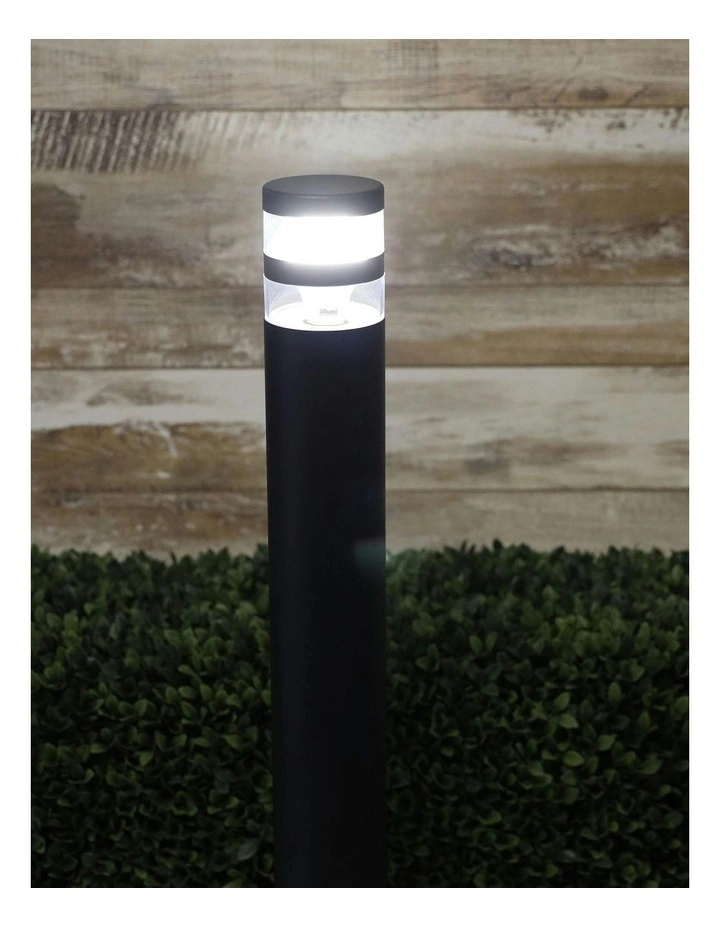 Tove Garden Bollard Light in Black image 2