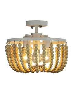 Cascara 3 Close To Ceiling Light in Natural