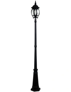 Highgate Outdoor Post Top in Black