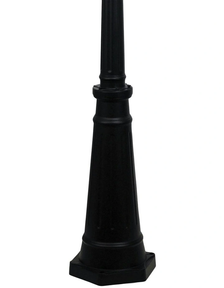 Highgate Outdoor Post Top in Black image 5