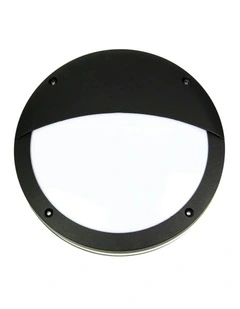 Tonato Eyelid Exterior Light in Black