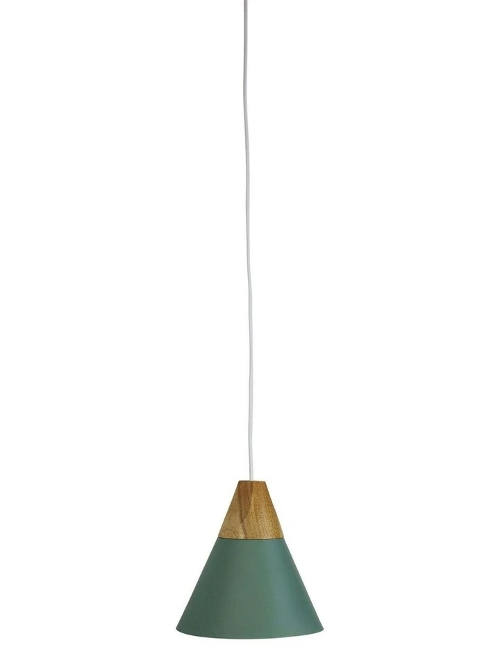 Trigo Pendant Light in Green image 2