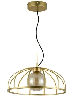 Calista LED Pendant Light in Gold