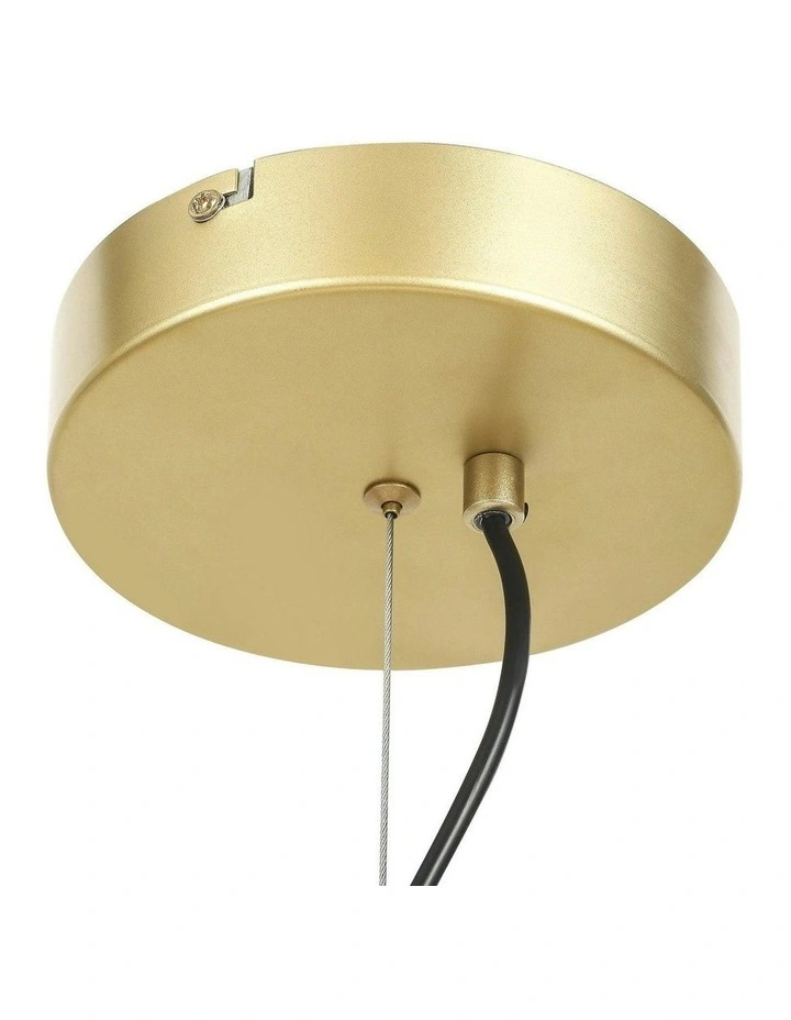 Calista LED Pendant Light in Gold image 7