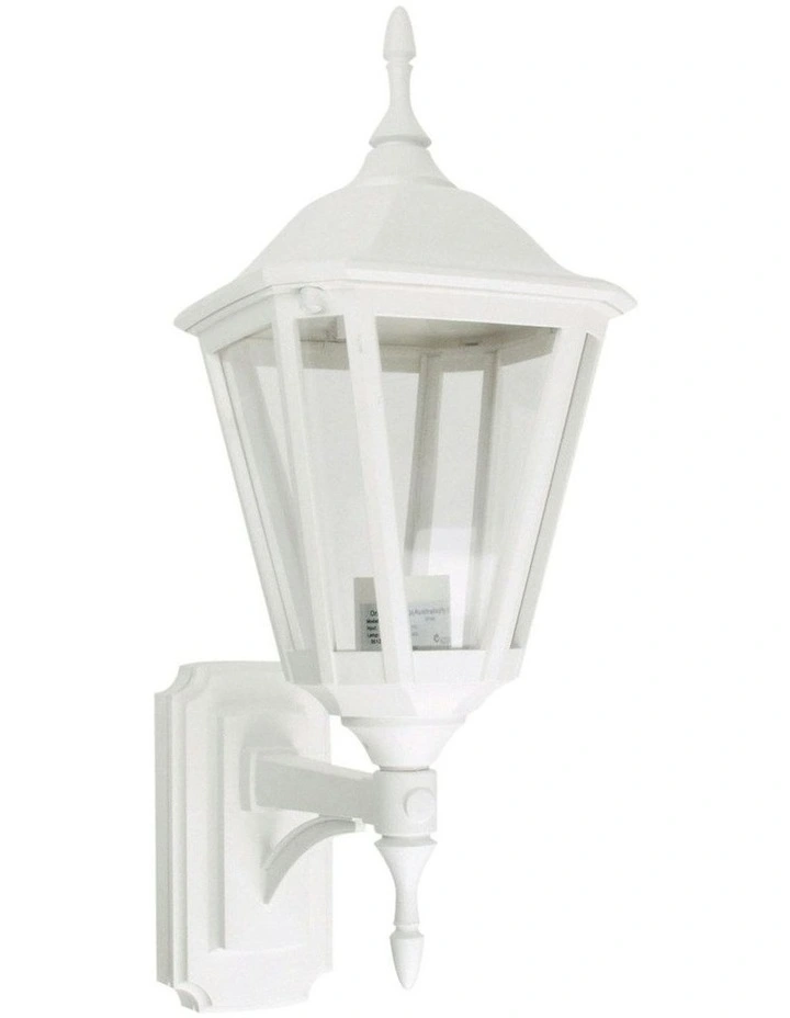 Java Mini Double Insulated Coach Exterior Light in White image 1