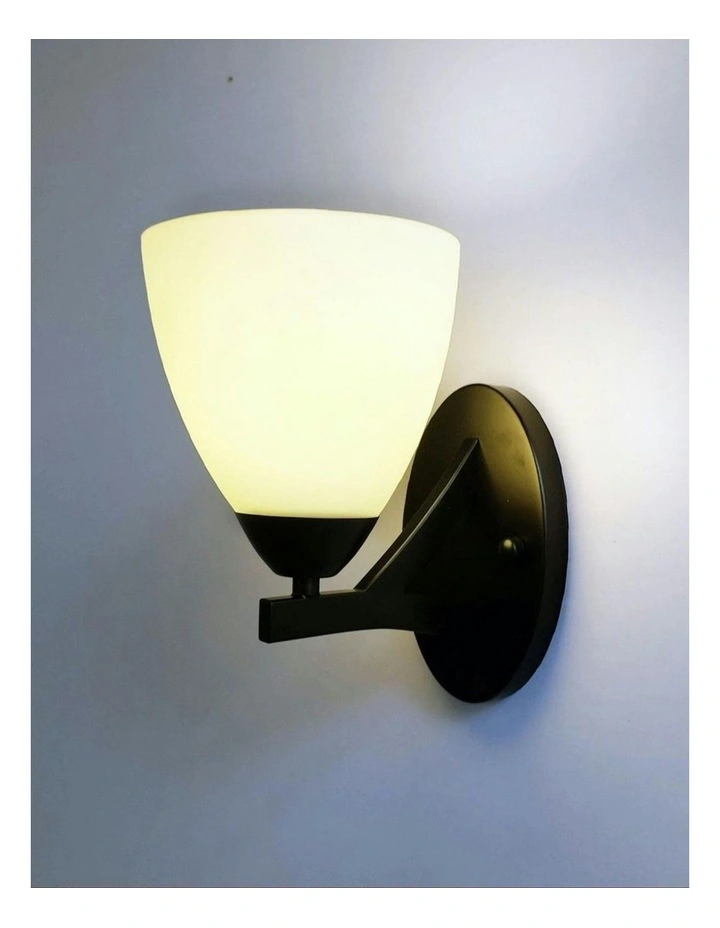 Roxby Traditional Metal Wall Light in Black image 2
