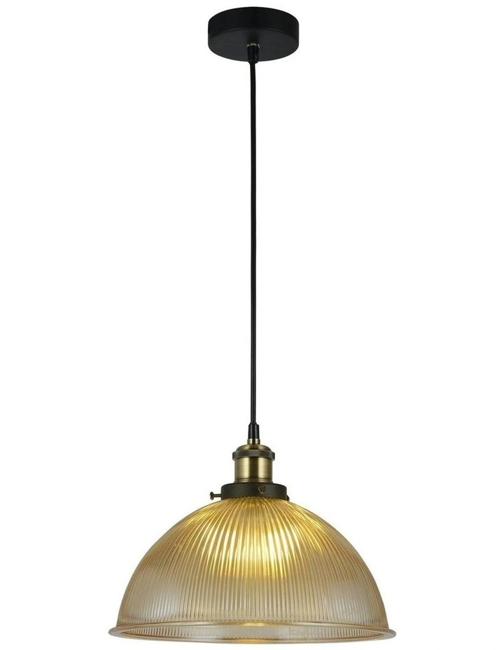 Tristan Pendant Light in Amber image 1