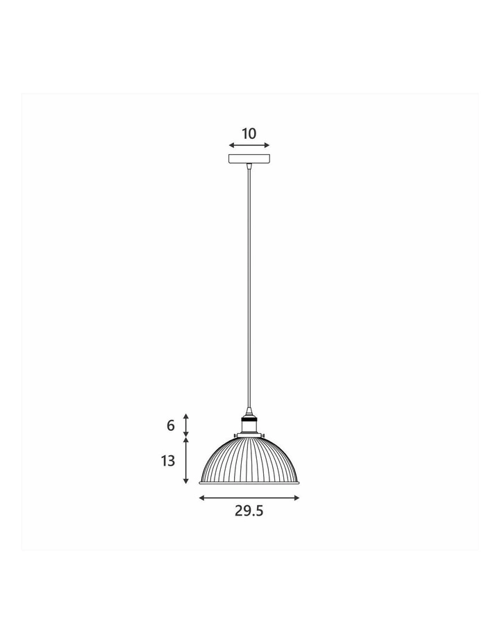 Tristan Pendant Light in Amber image 5