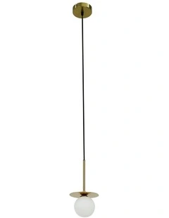 Ophelia 1 Pendant Light in Gold