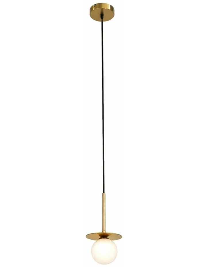Ophelia 1 Pendant Light in Gold image 2
