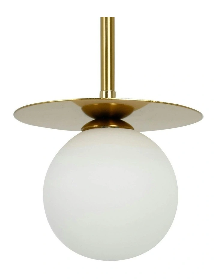 Ophelia 1 Pendant Light in Gold image 3