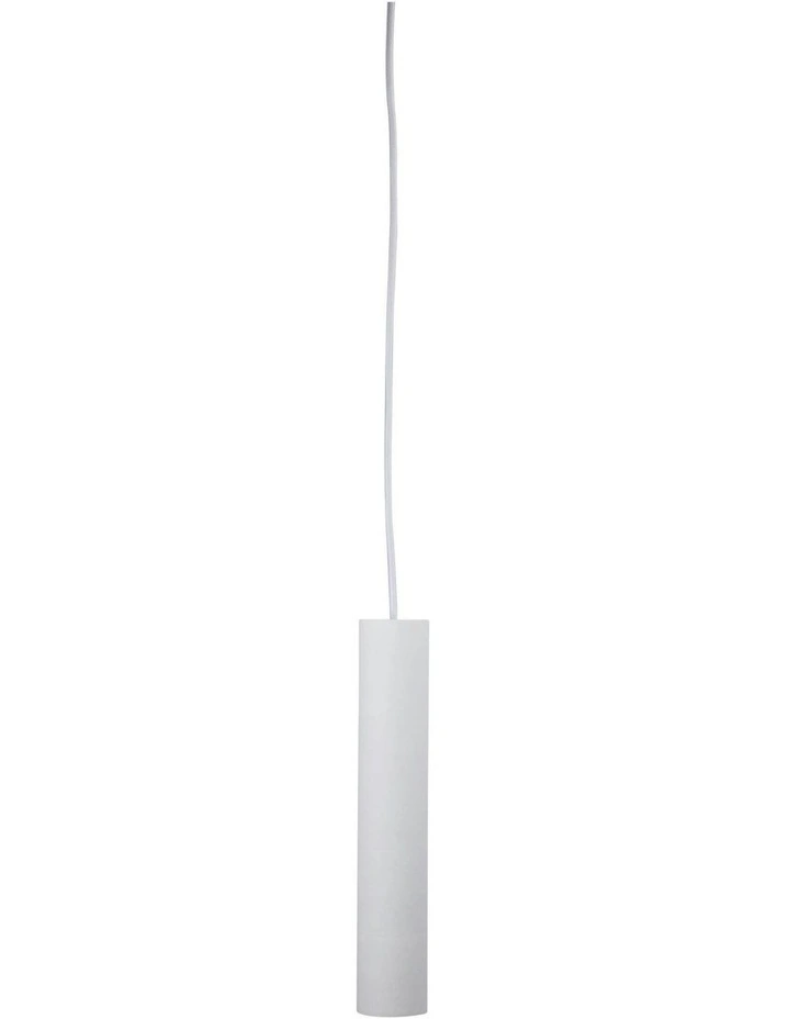 Tig Single Pendant Light in White image 1