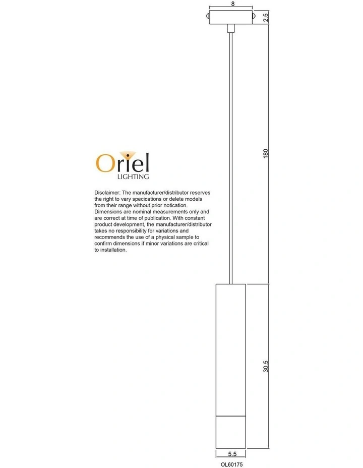 Tig Single Pendant Light in White image 6