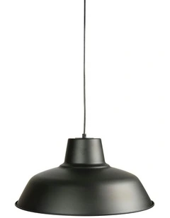 Forge 430 Single Pendant Light in Black
