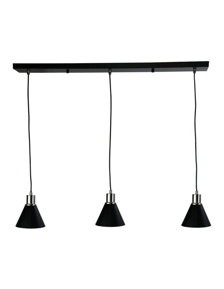 Como Pendant Light in Black image 1