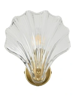 Glass Aurora Wall Light in Clear