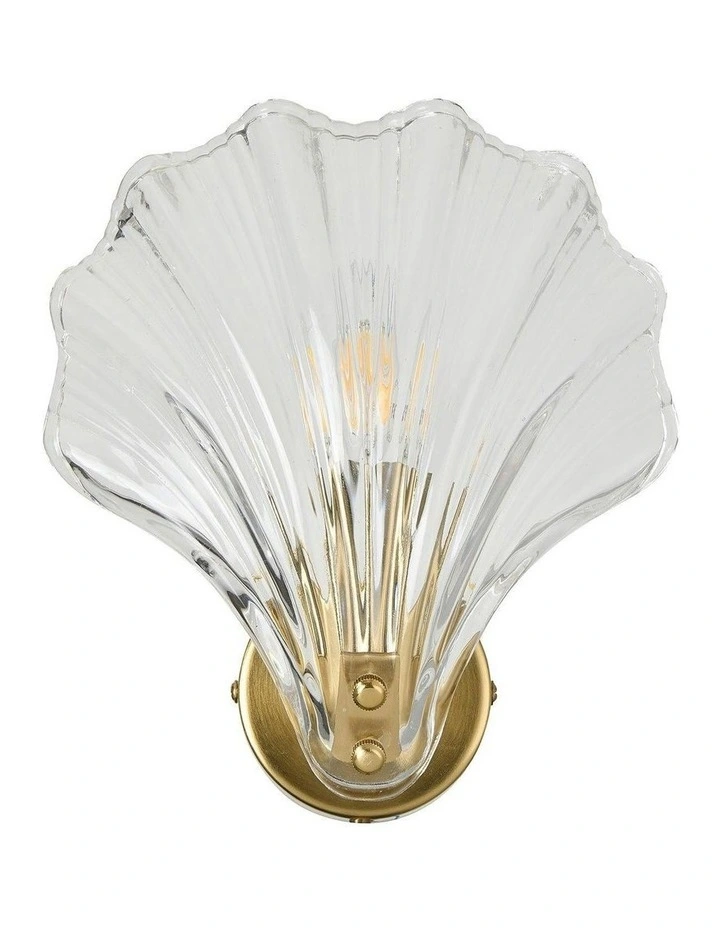 Glass Aurora Wall Light in Clear image 1