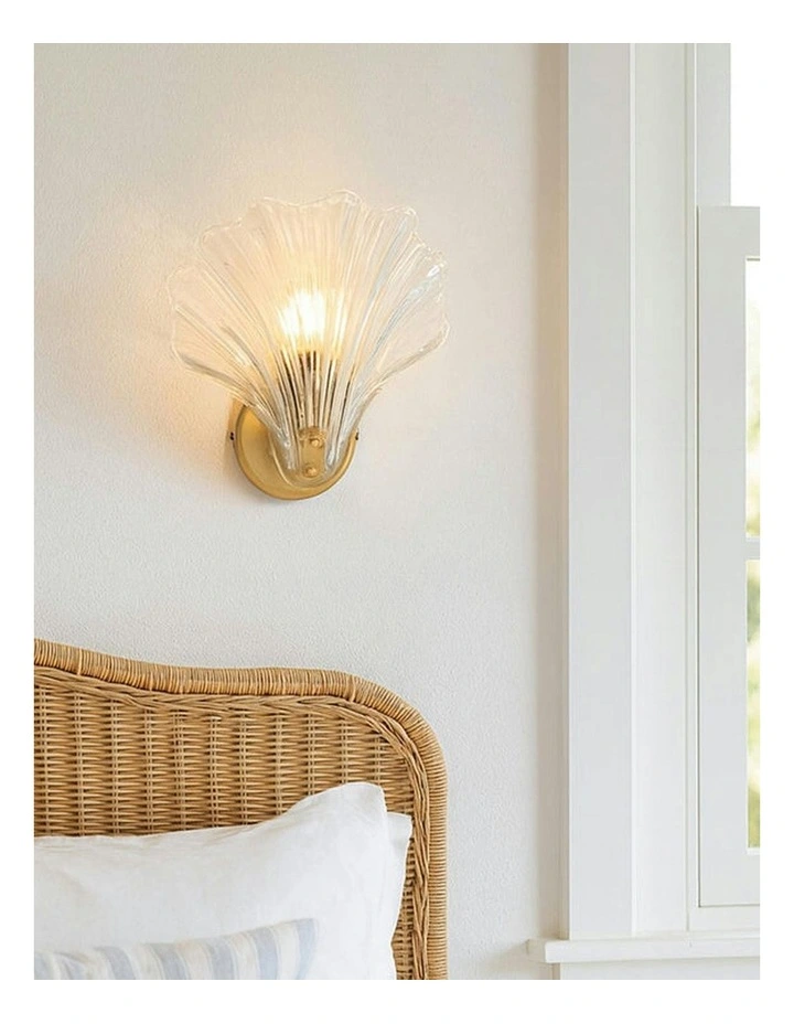 Glass Aurora Wall Light in Clear image 5