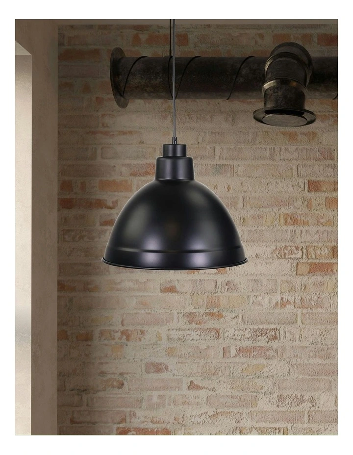 Yard Industrial Style Shade 35cm in Black image 2