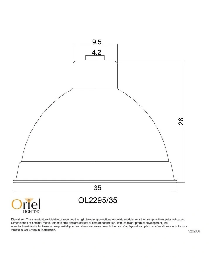 Yard Industrial Style Shade 35cm in Black image 4