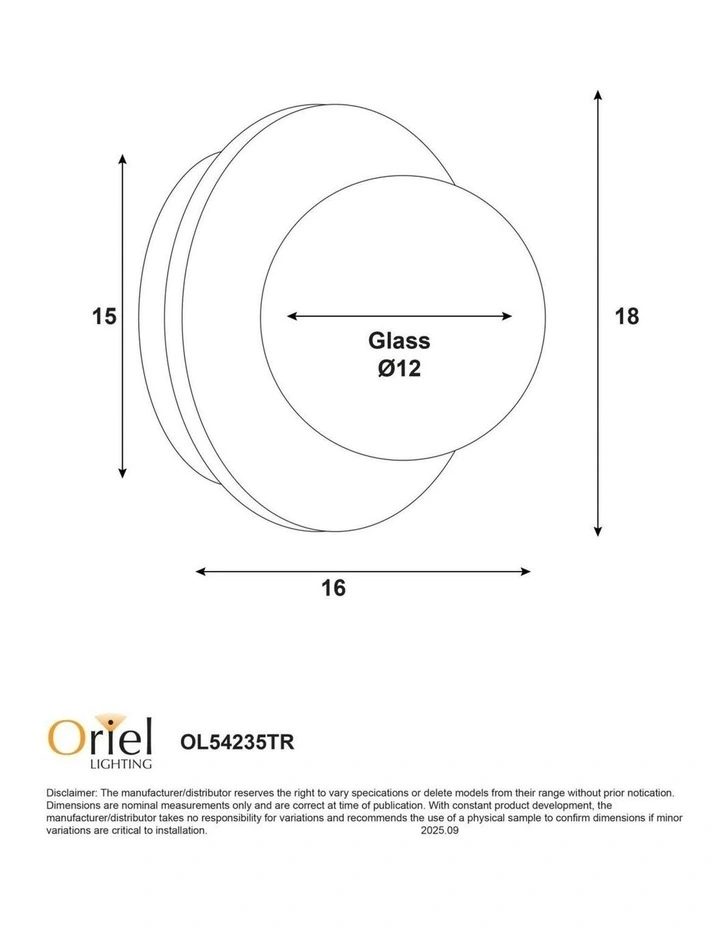 Elf G9 Decorative Opal Glass Travertine Wall Light in Beige image 4