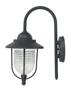 Domo Exterior Bracket Light in Graphite