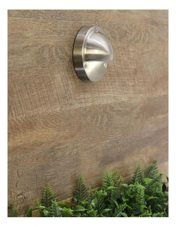 Luna Eyelid Garden Step Light 12v in Stainless Steel image 3