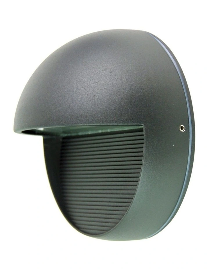 Vargo Led Round Exterior Light in Graphite image 1