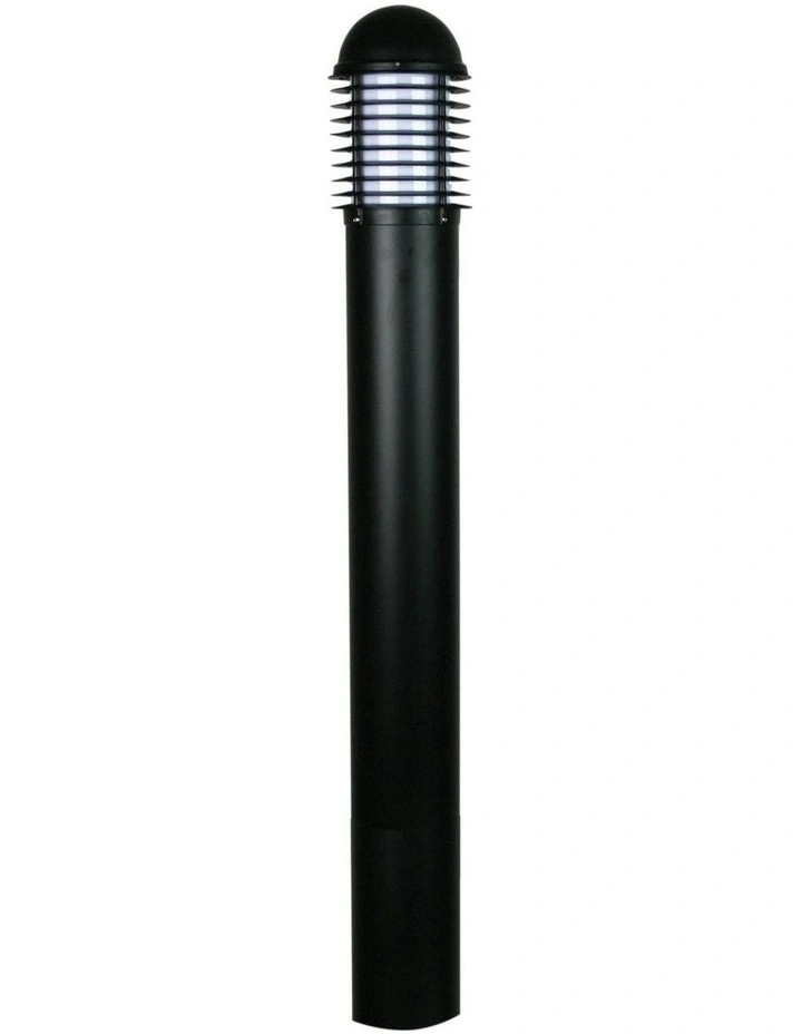Velika In-Ground Outdoor Bollard in Black image 1