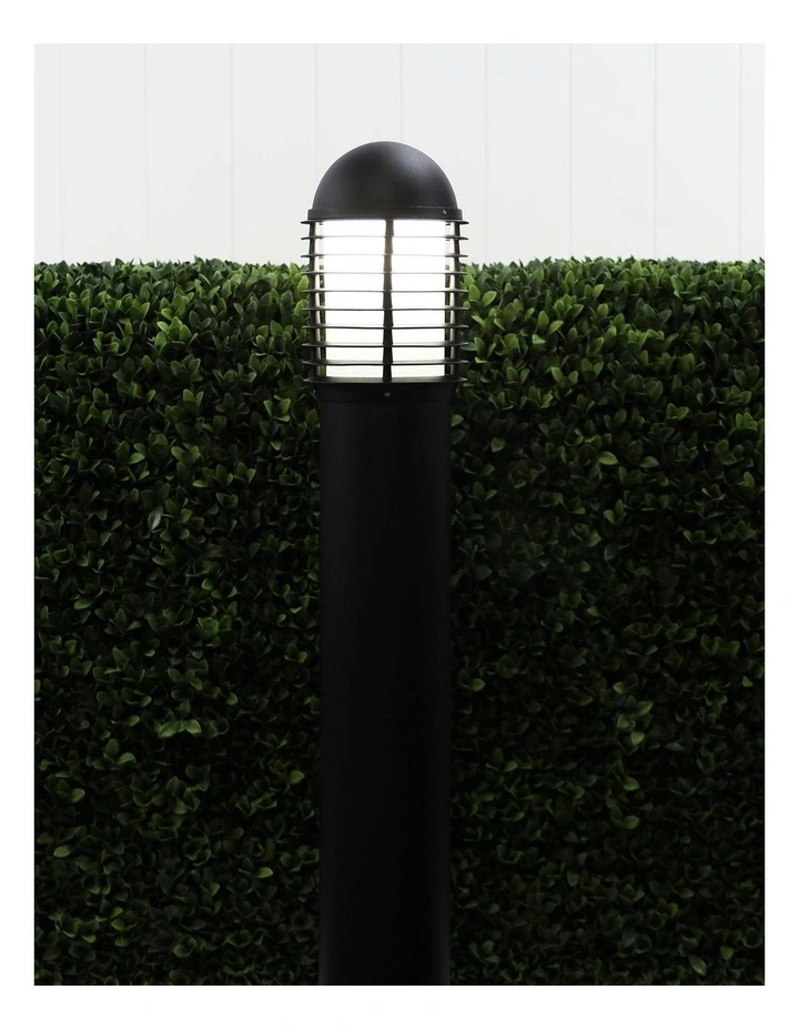 Velika In-Ground Outdoor Bollard in Black image 2
