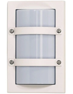 Trio Mini Exterior Bulkhead Light in White