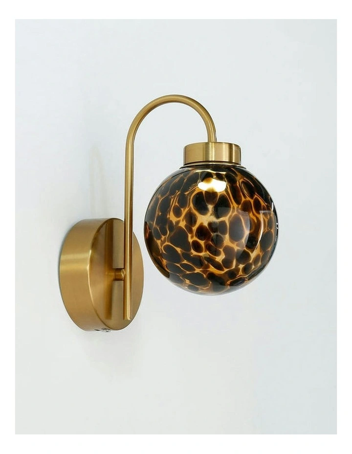 Rhea Rechargeable Built-in LED CCT Dimmable Wall Light in Amber image 4