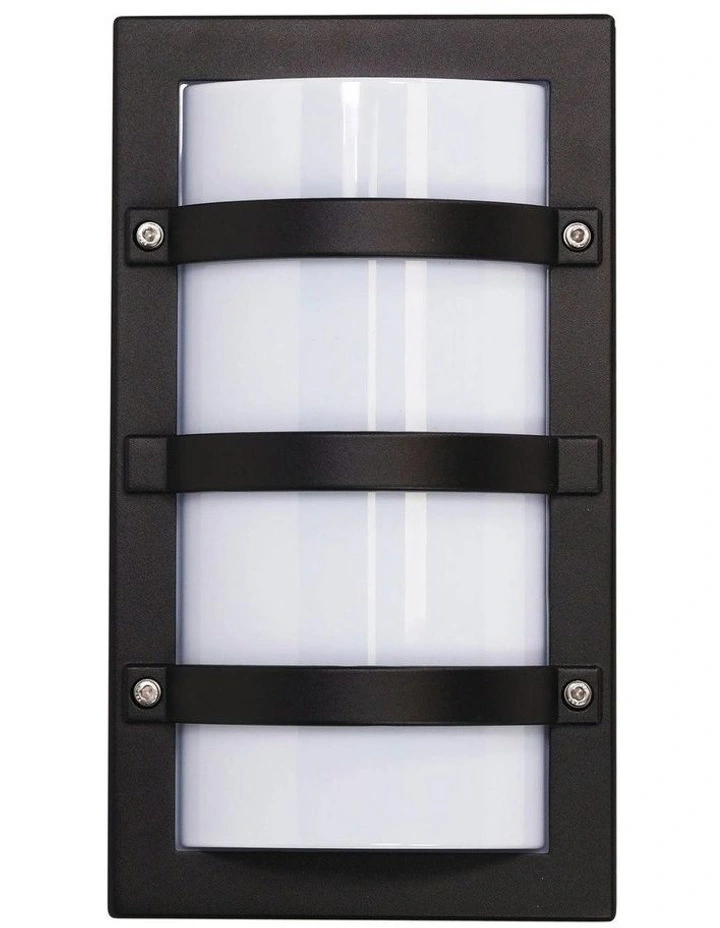Trio Exterior Bulkhead Light in Black image 1