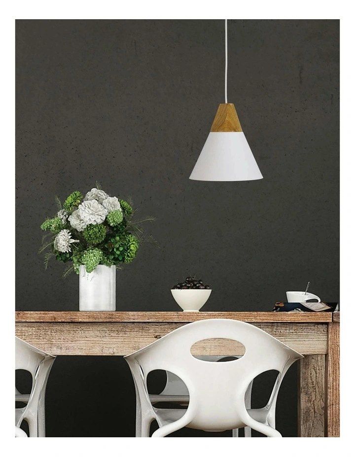 Trigo Pendant Light in White image 2
