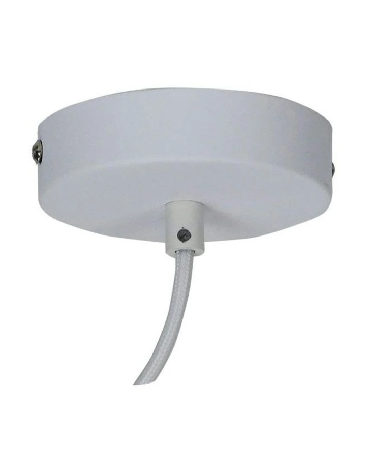 Trigo Pendant Light in White image 3