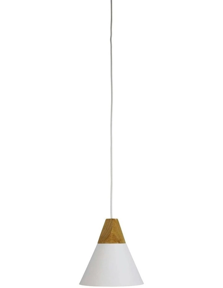 Trigo Pendant Light in White image 5