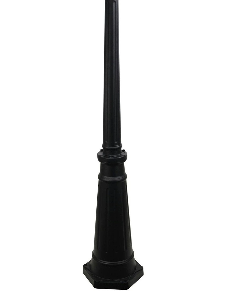 Newark Outdoor Post Top in Black image 4