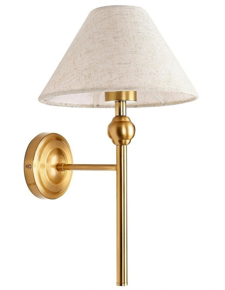 Violet Wall Light in Gold image 1