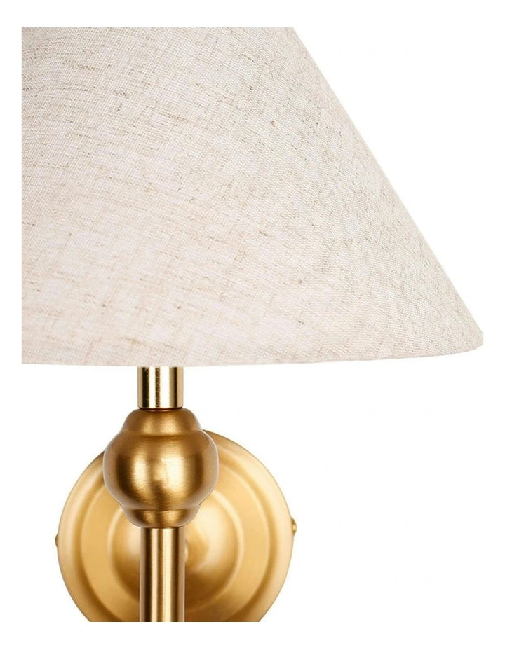 Violet Wall Light in Gold image 3