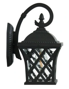 Fairview Coach Exterior Light in Black