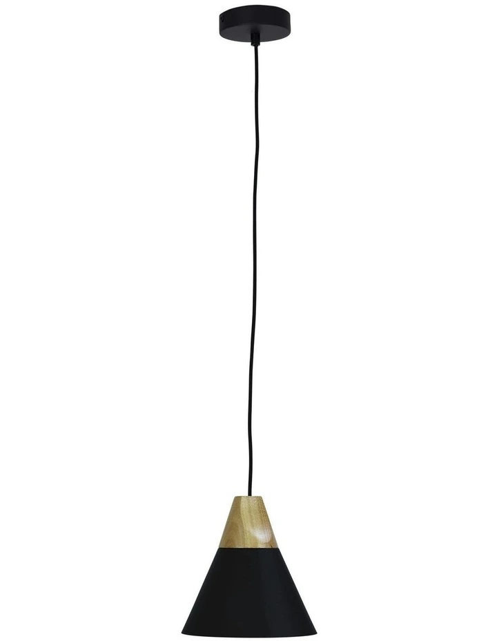 Trigo Pendant Light in Black image 3